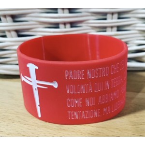 Croce - Padre Nostro - Rosso