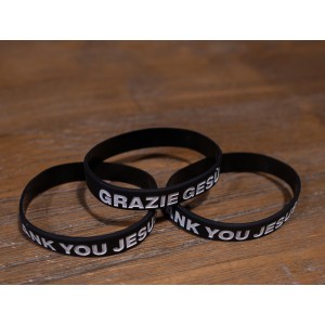 Braccialetti Thanks Jesus Grazie Gesù