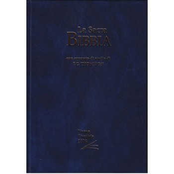 Bibbia da Studio Thompson Rigida, Blu