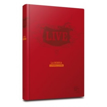 Bibbia Live in Similpelle Rossa