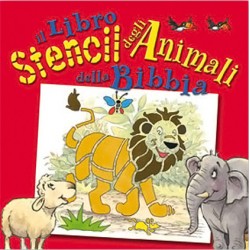 Il libro stencil degli animali della Bibbia